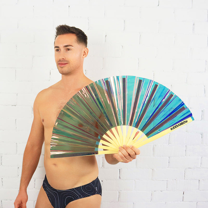 Bronze PVC Party Fan