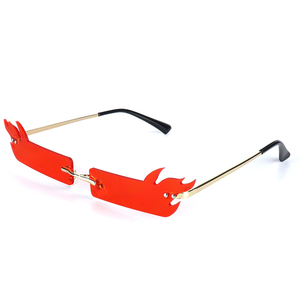 Fire Sunglasses Red